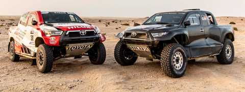 Toyota Hilux, Dakar Rallisi'nde