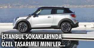 İstanbul Sokaklarında Özel tasarımlı MINI'ler