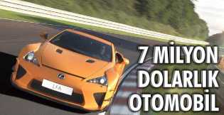 7 milyon dolarlık otomobil!