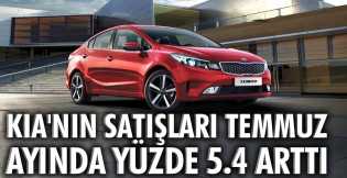 KIA'nın satışlar yüzde 5.4 arttı