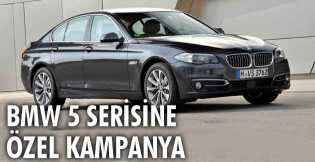 BMW 5 serisine özel kampanya