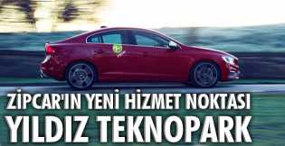 Zipcar'ın yeni hizmet noktası Yıldız Teknopark