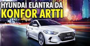 Hyundai Elantra da konfor arttı