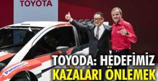 Toyota Başkanı Akio Toyoda Paris Motor Show'daydı