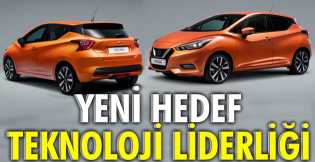 Yüksek teknoloji Nissan Mikra'da