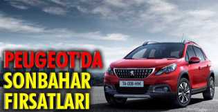 Peugeot'da sonbahar fırsatları