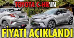 Toyota C-HR'ın fiyatı açıklandı