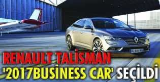 Renault Talisman"2017Business Car" seçildi