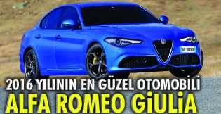 2016 yılının en güzel otomobili Alfa Romeo Giulia