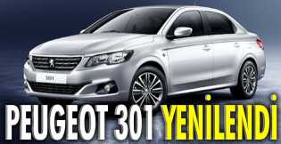 Peugeot 301 yenilendi