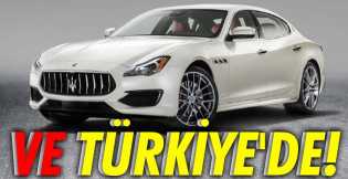 Yeni Maserati Quattroporte Türkiye'de! 