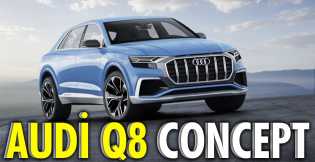 Coupe tasarımında büyük SUV: Audi Q8 Concept