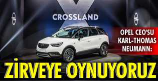 Opel'in yeni modeli Crossland X...