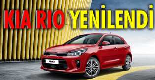 KIA RIO YENİLENDİ