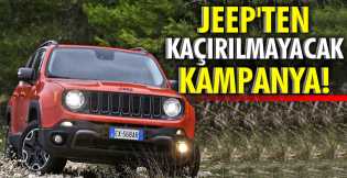 Jeep'ten Renegade'e özel kampanya