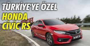 Honda Civic Sedan RS Türkiye'de