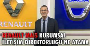 Renault MaisKurumsal İletişim Direktörlüğü'ne atama