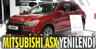 Yenilenen yüzüyle Mitsubishi ASX dikkatleri üzerine çekti 