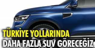 Otomotiv endüstrisi SUV'ların üzerinde yükseliyor