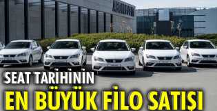 SEAT tarihinin en büyük filo satışı SEAT Türkiye'den!