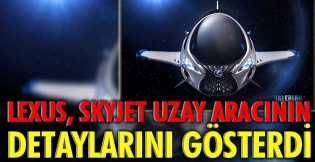 Lexus, SKYJET uzay aracının detaylarını gösterdi