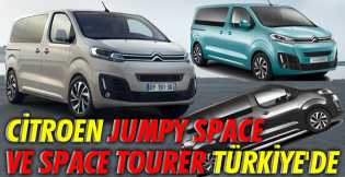 Citroen Jumpy Space ve Space Tourer Türkiye'de