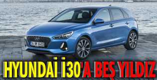 Hyundai i30, beş yıldızla sınıfının en güvenlisi