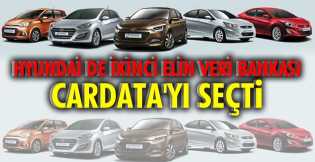 Hyundai de ikinci elin veri bankası Cardata'yı seçti