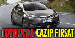 Toyota'da cazip fırsatlar