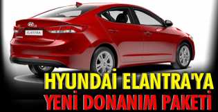 Hyundai Elantra'ya yeni donanım paketi