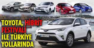 Toyota, Hibrit festivali ile Türkiye yollarında 