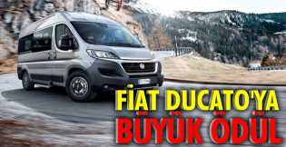 "2017 Yılının Filo Vanı Ödülü" Fiat Ducato'nun