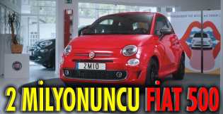 2 milyonuncu Fiat 500 sahibine teslim edildi