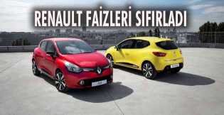 Renault faizleri sıfırladı