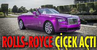 Rolls-Royce çiçek açtı