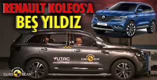 Renault KOLEOS’a beş yıldız