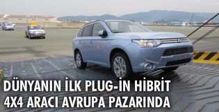 Dünyanın ilk plug-in hibrit 4x4 aracı Avrupa pazarında