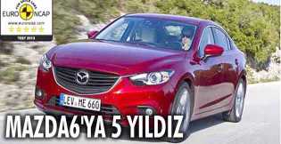 Mazda6'ya 5 yıldız