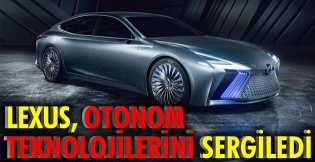 Lexus, Tokyo'da otonom teknolojilerini sergiledi