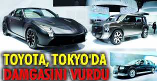 Toyota, Tokyo'da damgasını vurdu