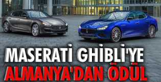 Maserati Ghibli'ye Almanya'dan ödül