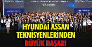 Hyundai Assan teknisyenlerinden üstün başarı