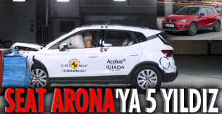 Yeni SEAT Arona'ya Euro NCAP'tan 5 Yıldız