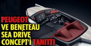 Peugeot ve Beneteau, Sea Drive Concept'i tanıttı