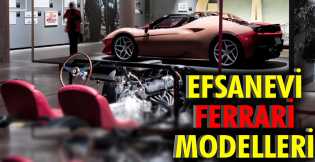 Efsanevi Ferrari modelleri Londra'da