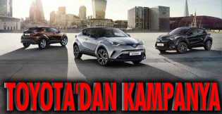 Toyota'dan kampanya