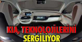 KIA, teknolojilerini sergiliyor…