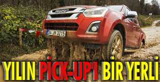 Isuzu D-Max Yılın Pick-up'ı ödülünün sahibi oldu