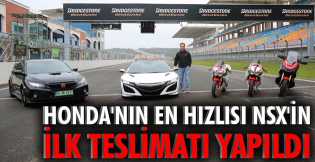 Honda'nın en hızlısı NSX'in Türkiye'deki ilk teslimatı yapıldı