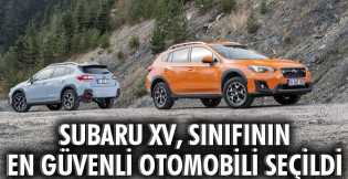 Subaru XV, sınıfının en güvenli otomobili seçildi